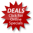 Online Deals & Specials